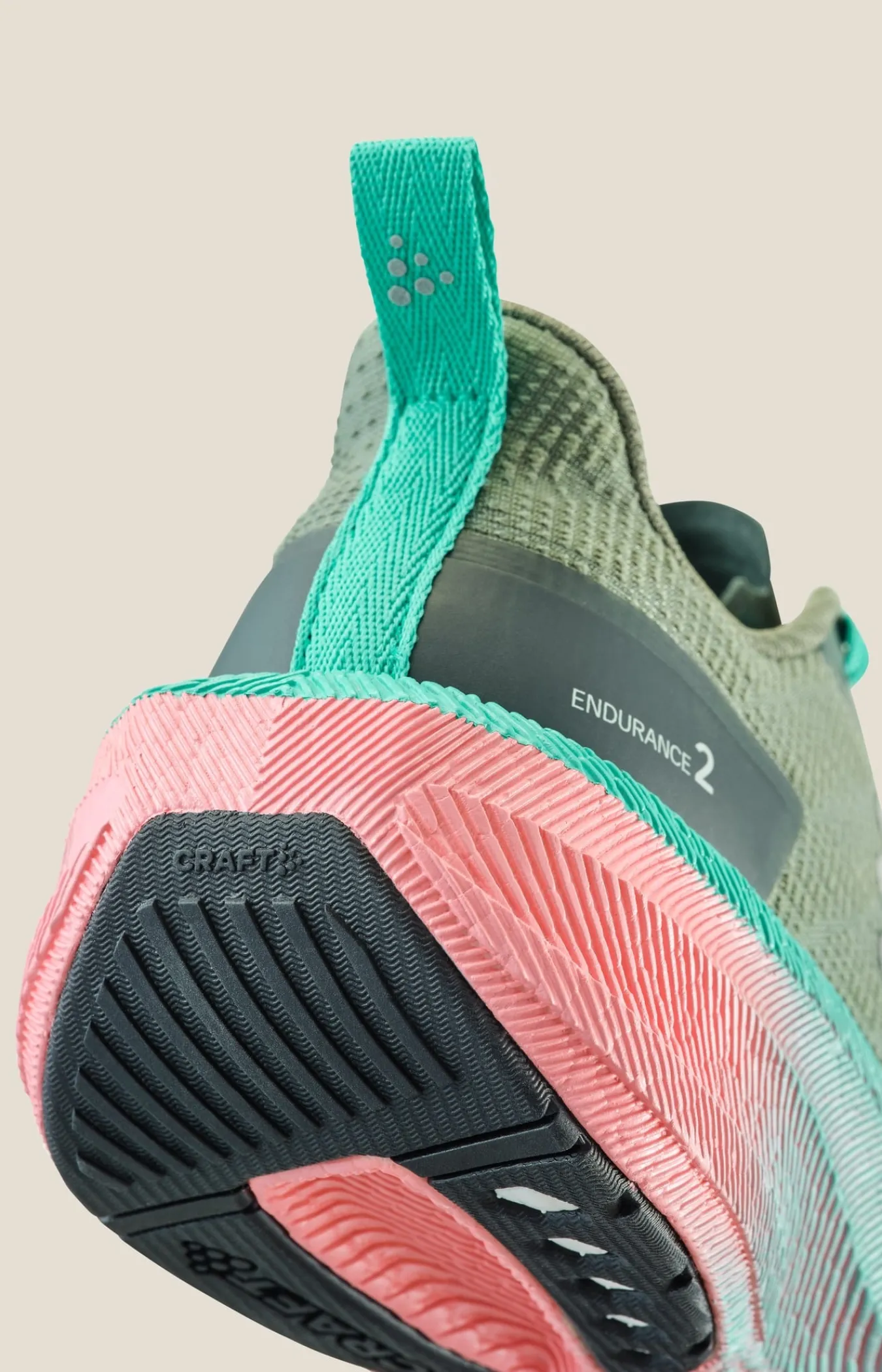Løpesko Asfalt|Løping>Craft Sportswear Endurance 2 W Leaf/Eon
