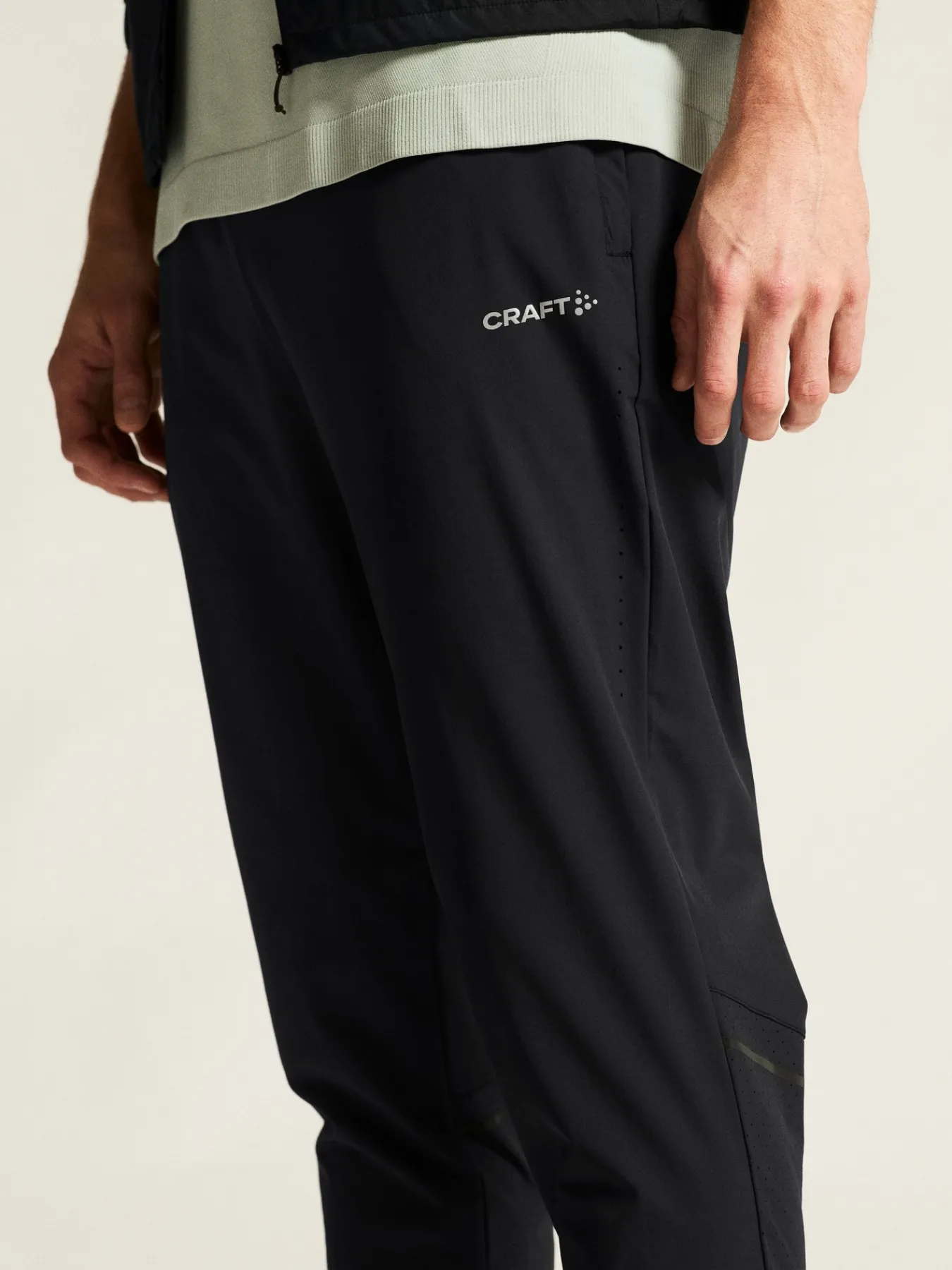 Bukser|Løping>Craft Sportswear Essence Training Pants 3 M Black