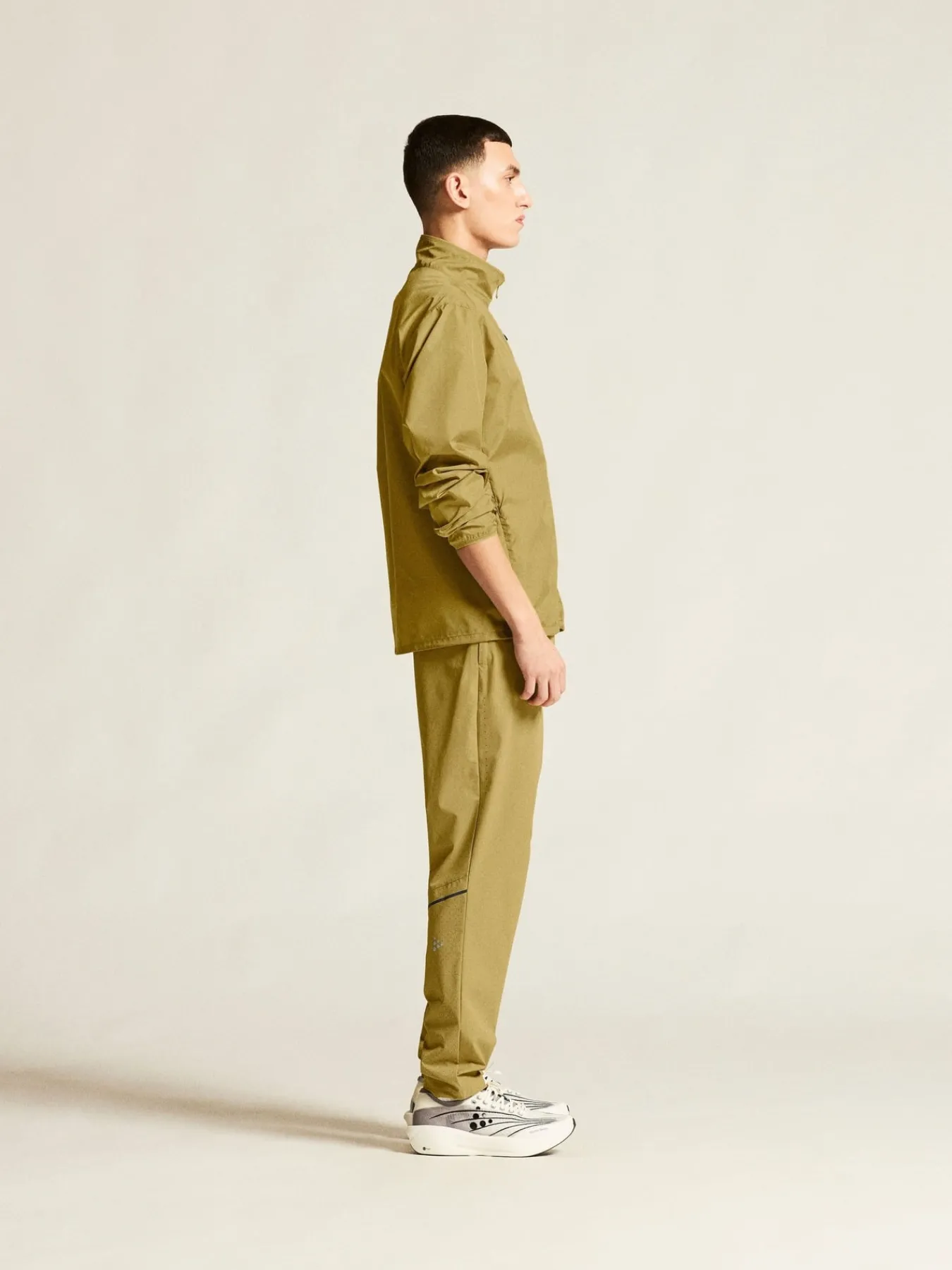 Jakker & Vester|Løping>Craft Sportswear Essence Wind Jacket 2 M Khaki