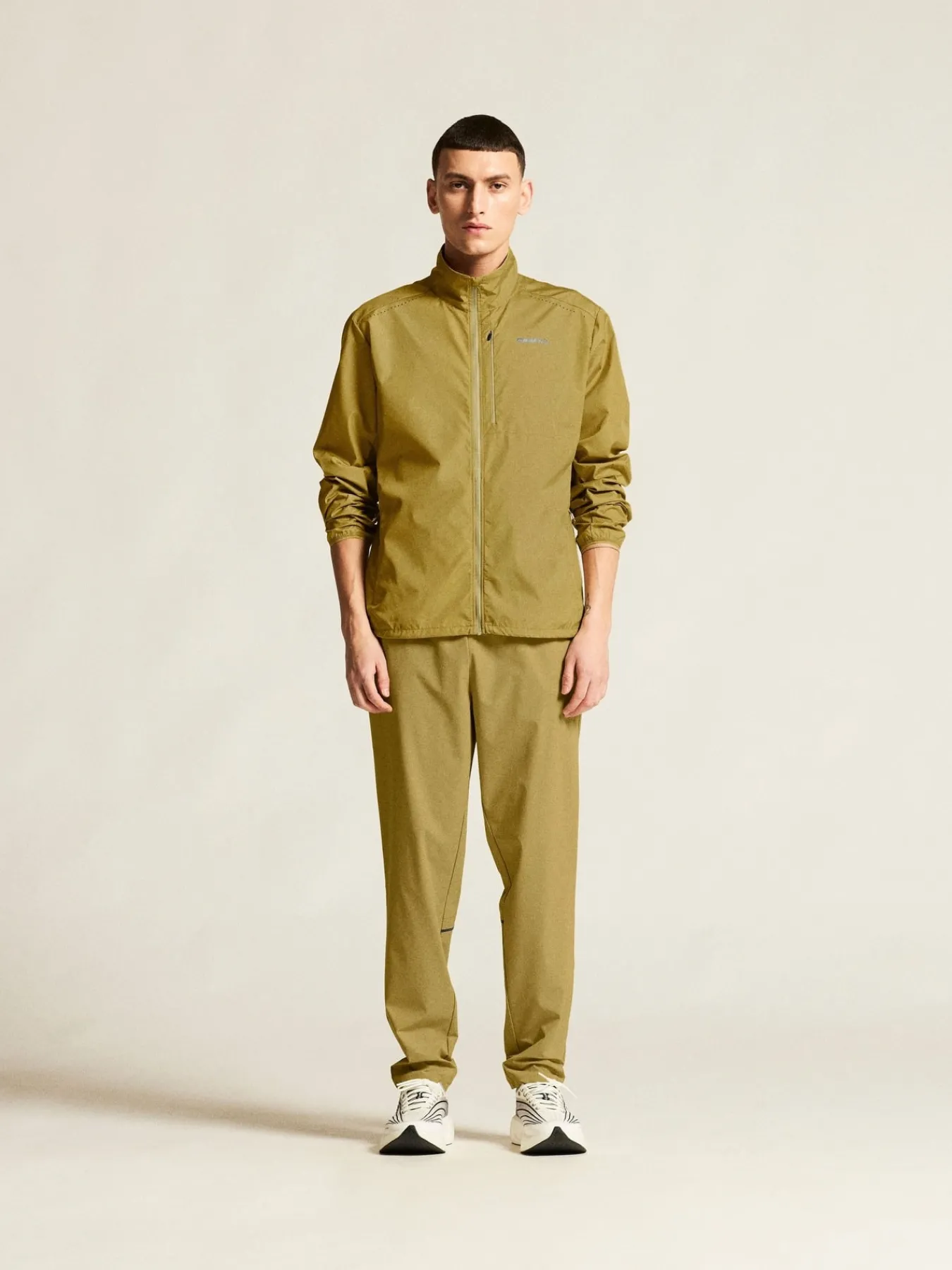 Jakker & Vester|Løping>Craft Sportswear Essence Wind Jacket 2 M Khaki