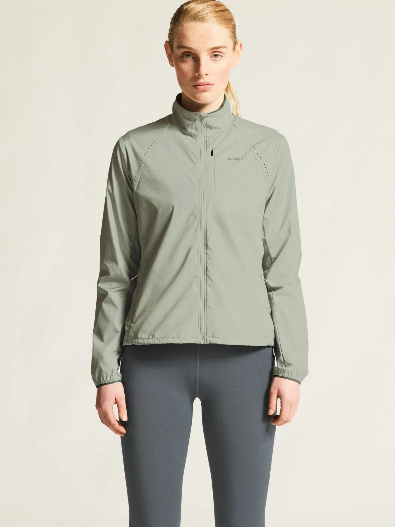 Jakker & Vester|Løping>Craft Sportswear Essence Wind Jacket 2 W Pigeon
