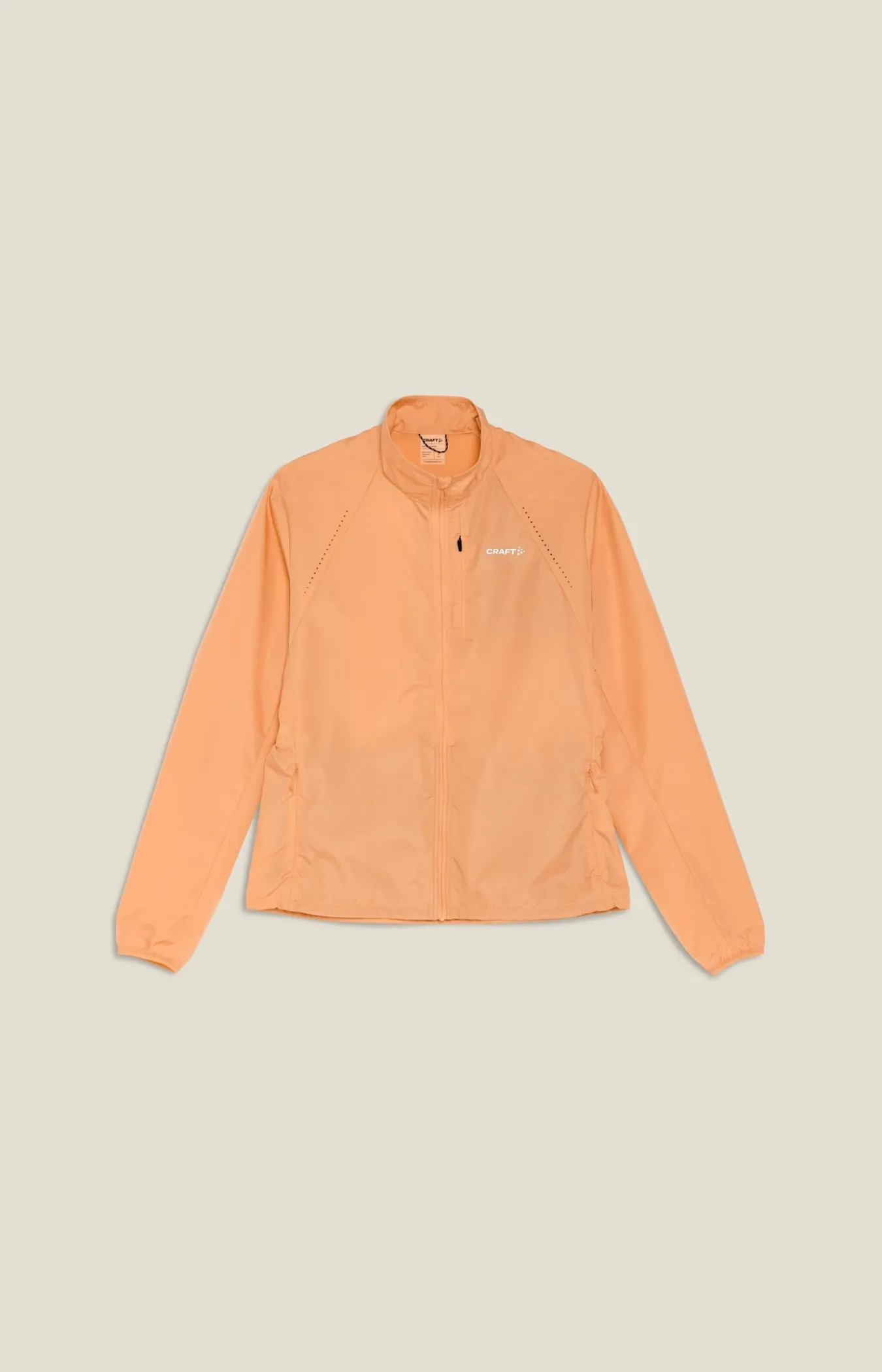 Jakker & Vester|Løping>Craft Sportswear Essence Wind Jacket 2 W Apricot