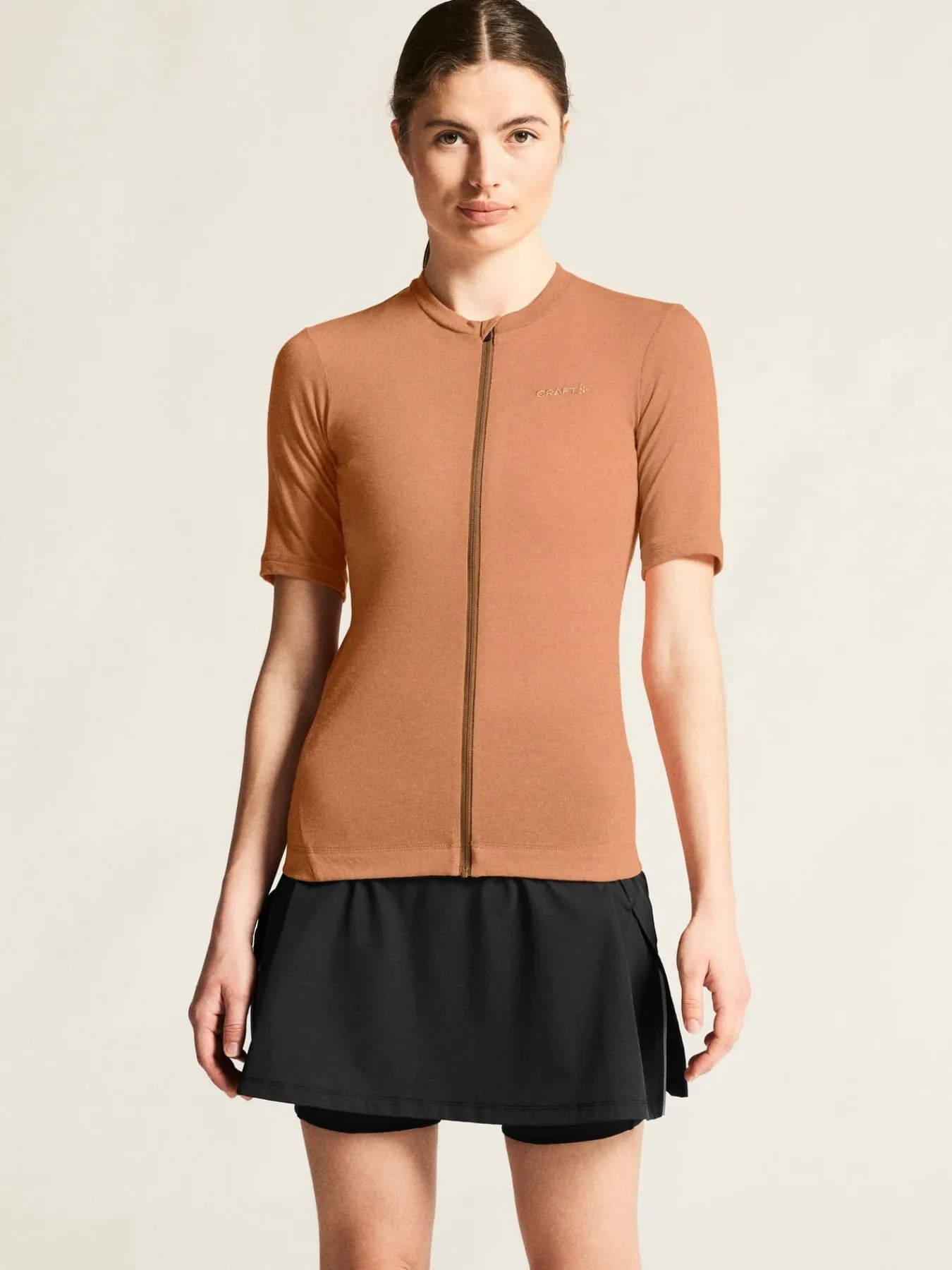T-Skjorter & Singleter|Sykling>Craft Sportswear Everyday Wool SS Jersey W Syrup/Melange