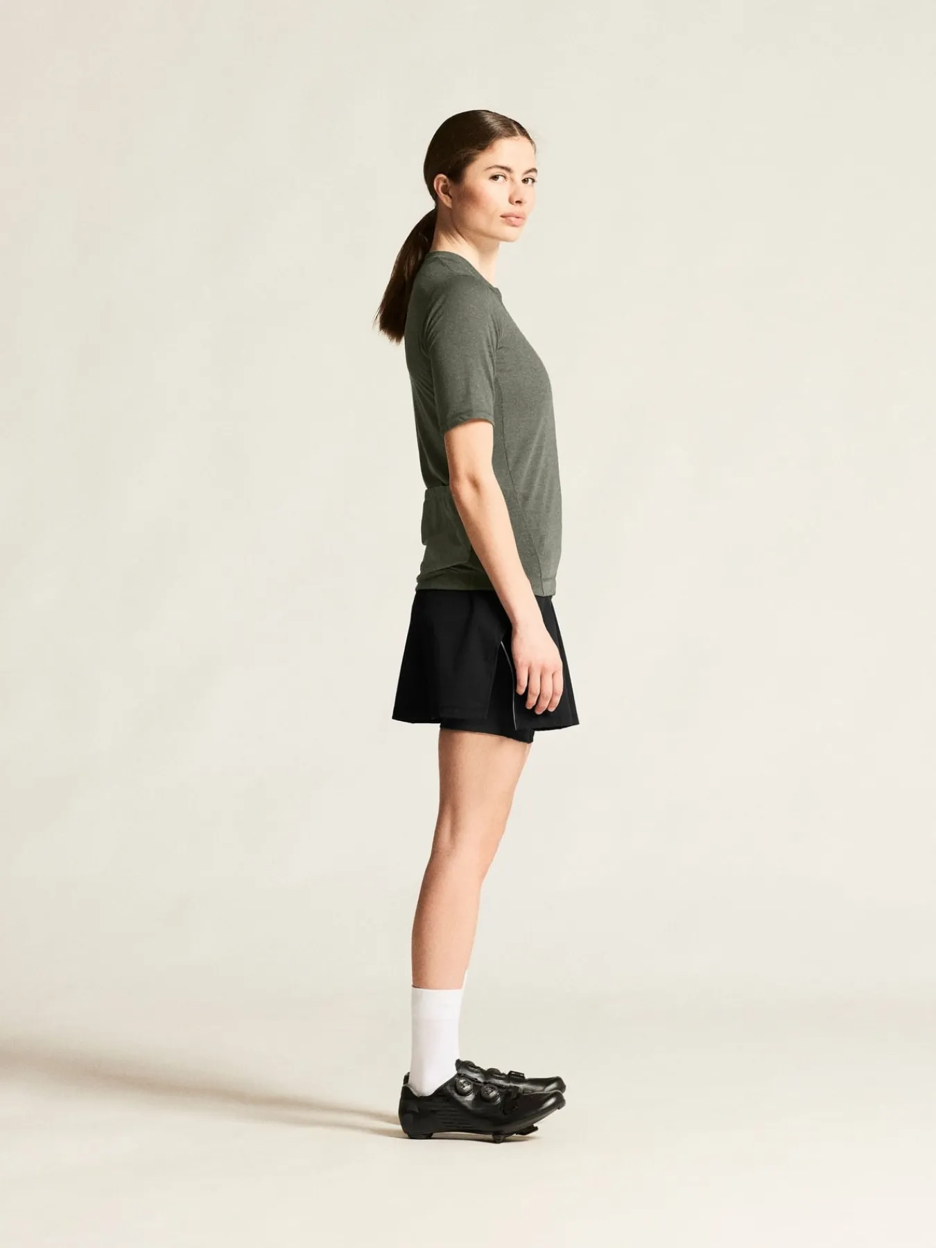 T-Skjorter & Singleter|Sykling>Craft Sportswear Everyday Wool SS Jersey W Leaf/Melange
