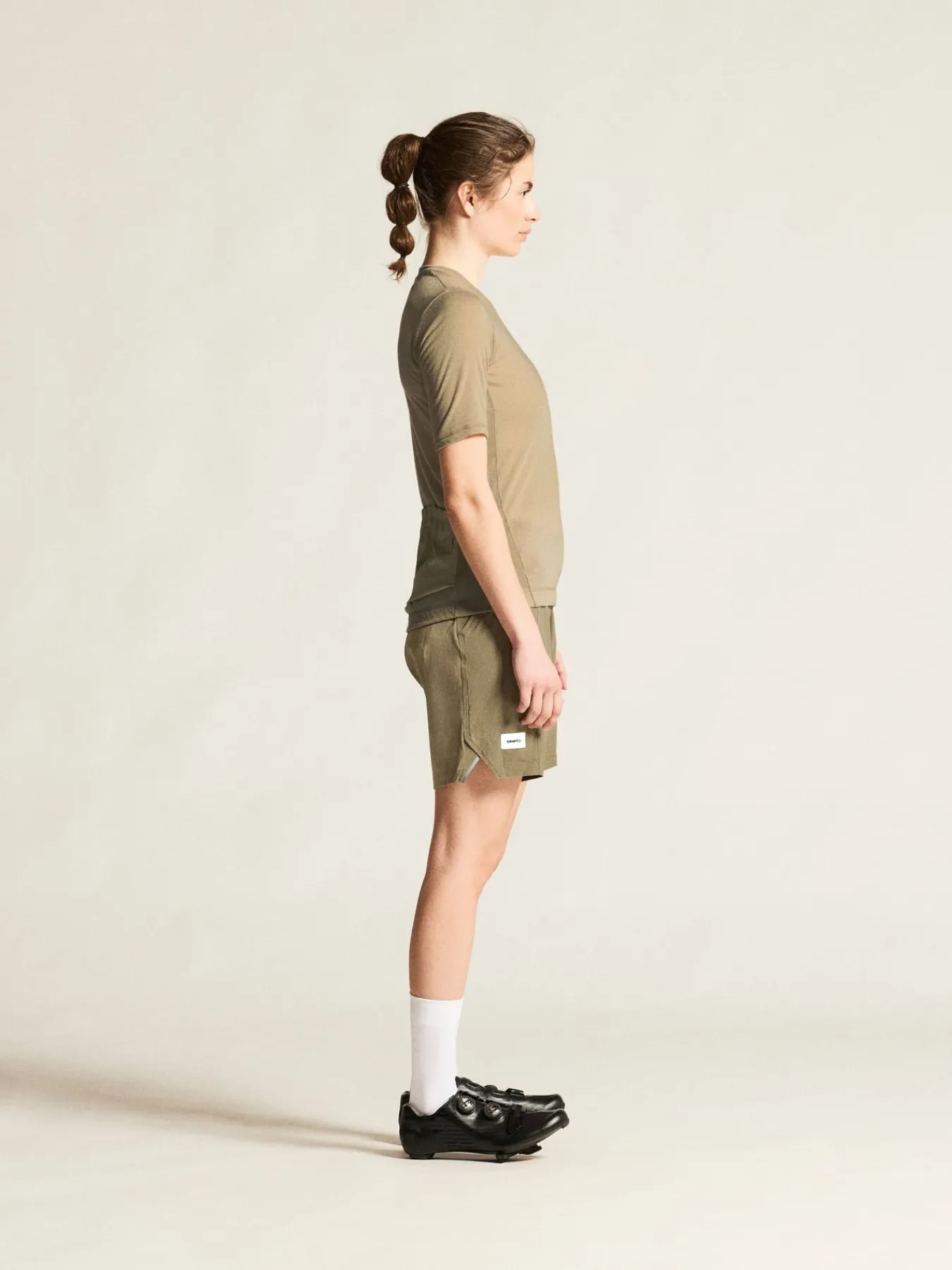 T-Skjorter & Singleter|Sykling>Craft Sportswear Everyday Wool SS Jersey W Hay/Melange