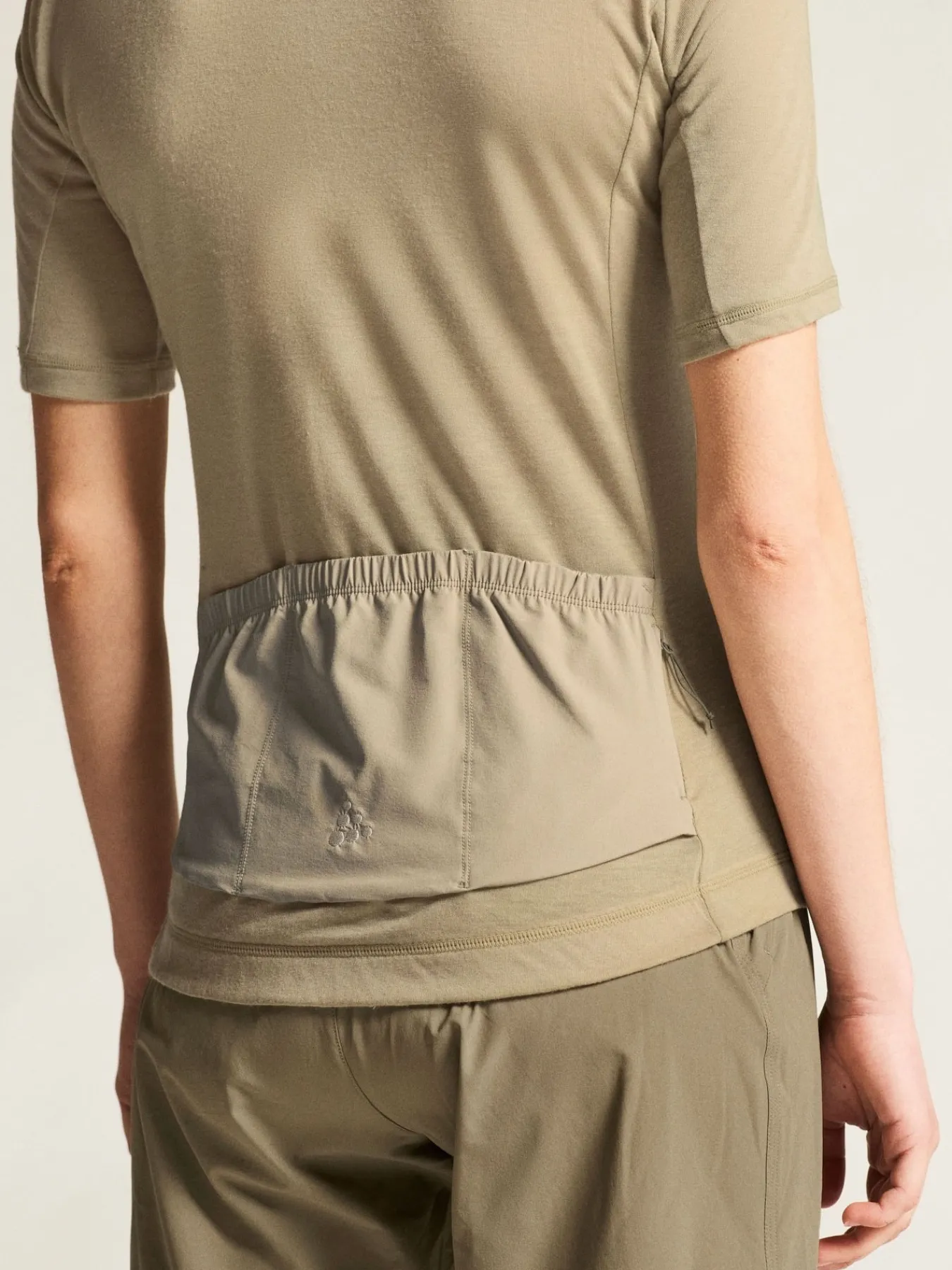 T-Skjorter & Singleter|Sykling>Craft Sportswear Everyday Wool SS Jersey W Hay/Melange