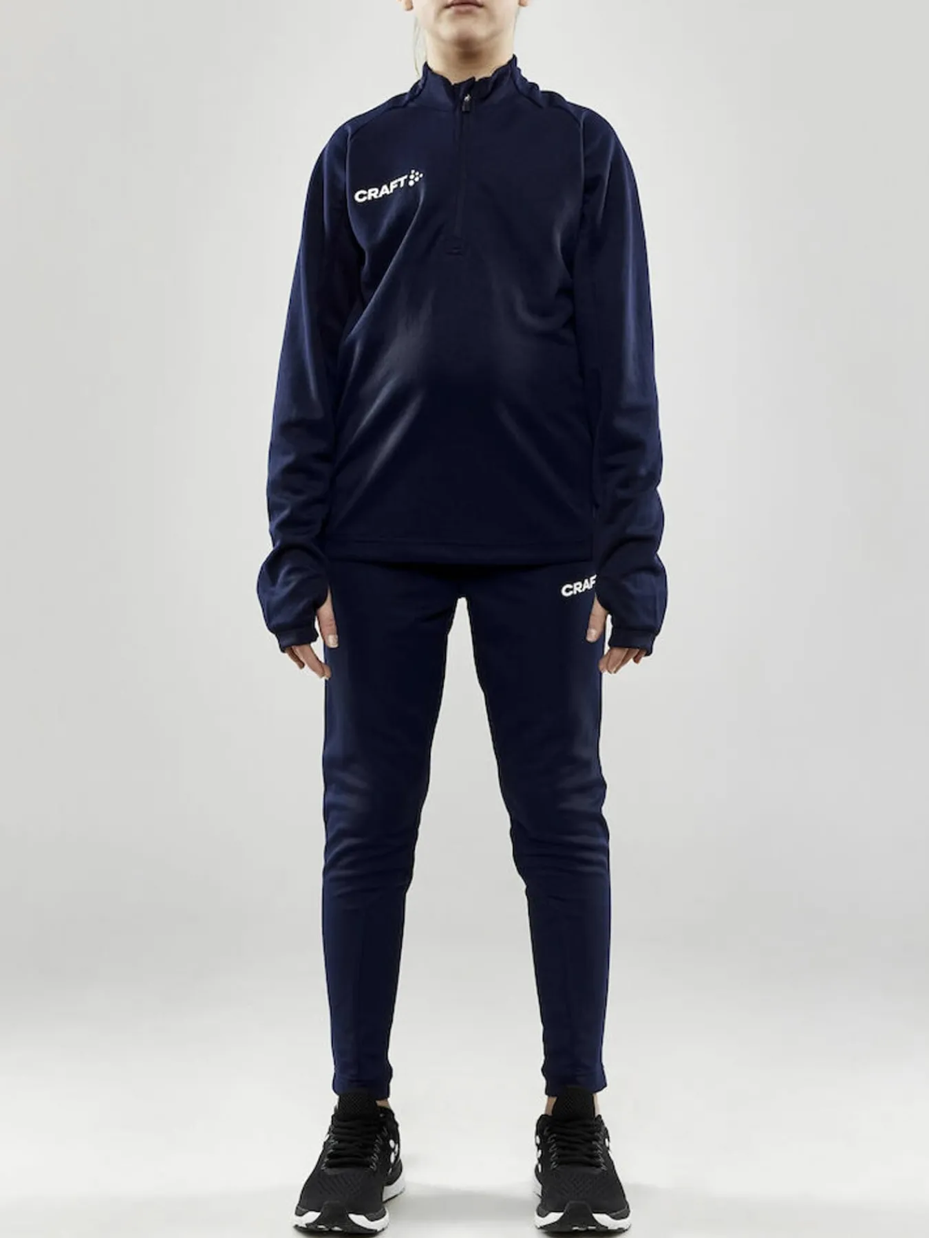 Gensere|Mellomlag>Craft Sportswear Evolve Halfzip Jr Navy