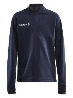 Gensere|Mellomlag>Craft Sportswear Evolve Halfzip Jr Navy