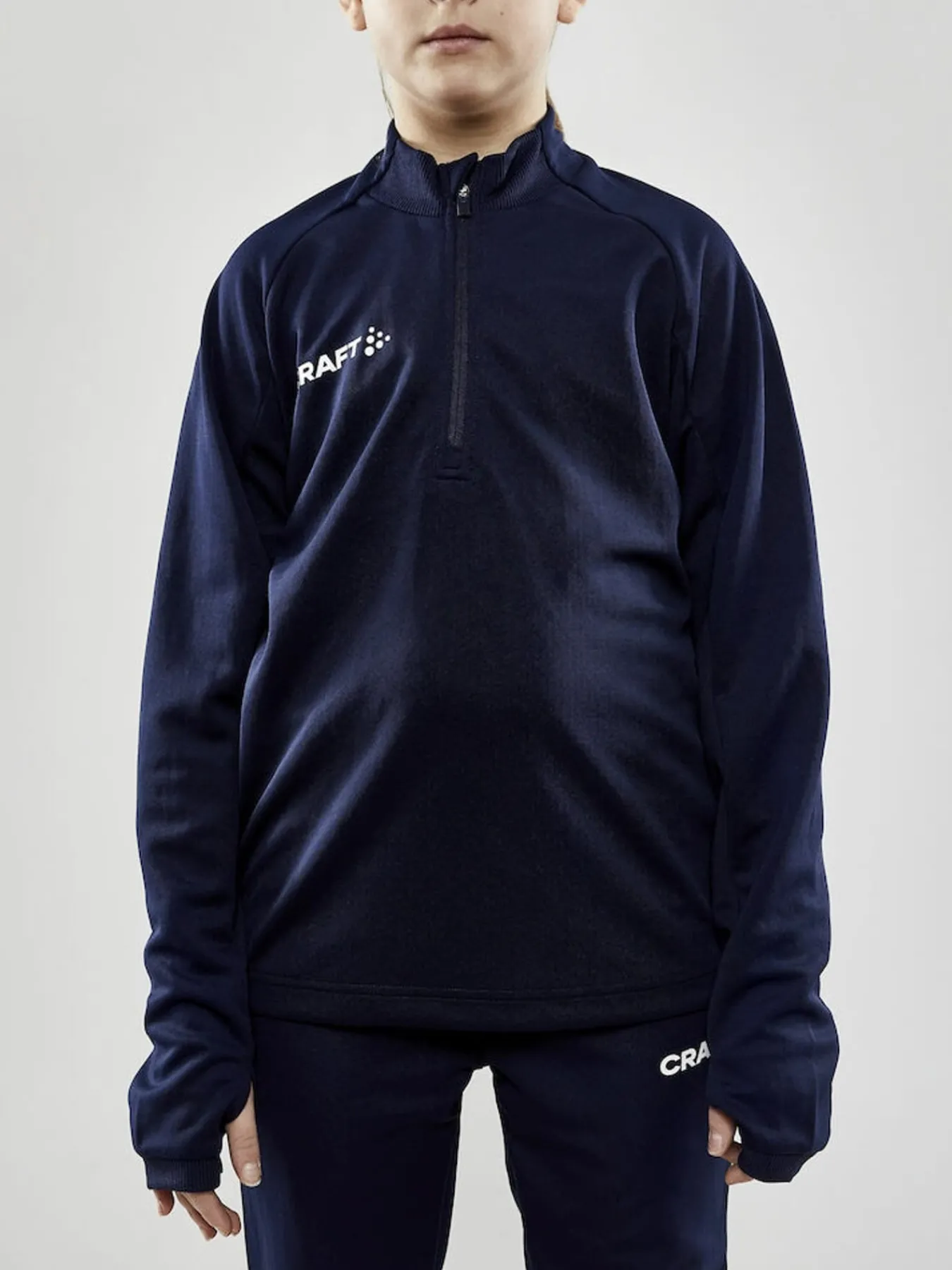 Gensere|Mellomlag>Craft Sportswear Evolve Halfzip Jr Navy
