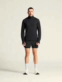 T-Skjorter & Singleter|Løping>Craft Sportswear Flow HZ LS M Black Melange