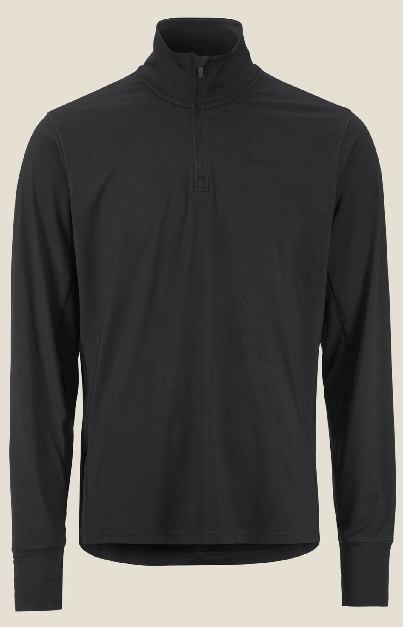 T-Skjorter & Singleter|Løping>Craft Sportswear Flow HZ LS M Black Melange
