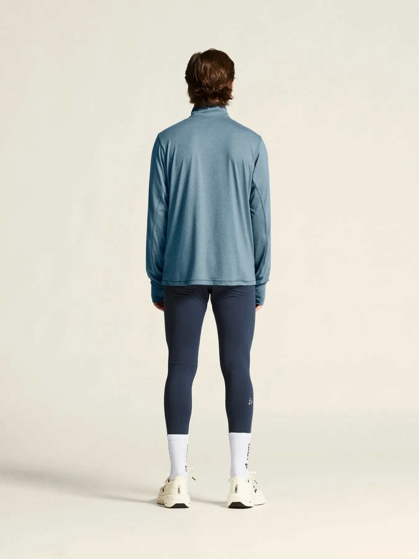 T-Skjorter & Singleter|Løping>Craft Sportswear Flow HZ LS M Real/Melange