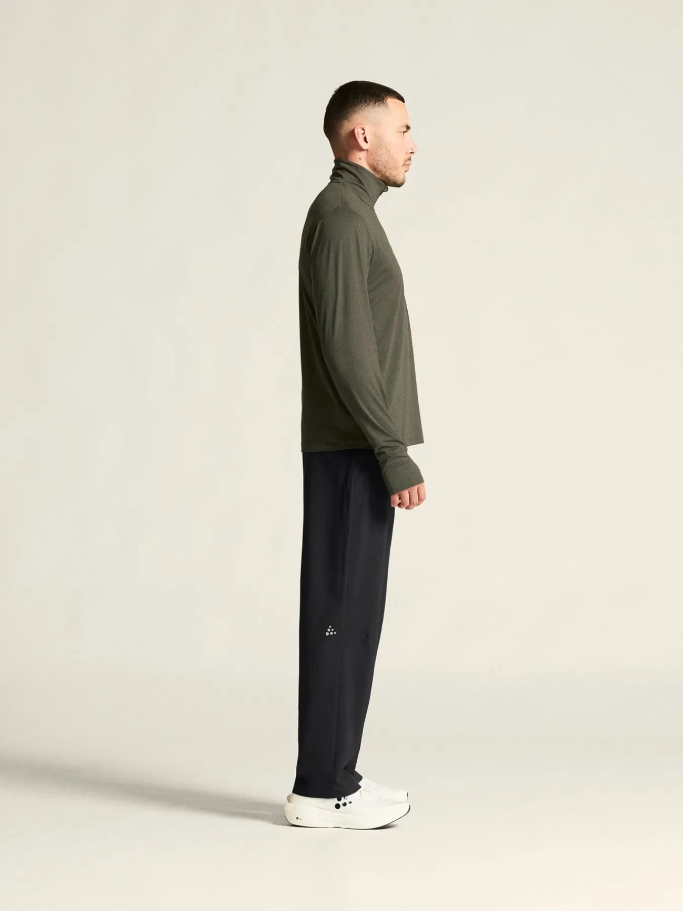 T-Skjorter & Singleter|Løping>Craft Sportswear Flow HZ LS M Chimera/Melange