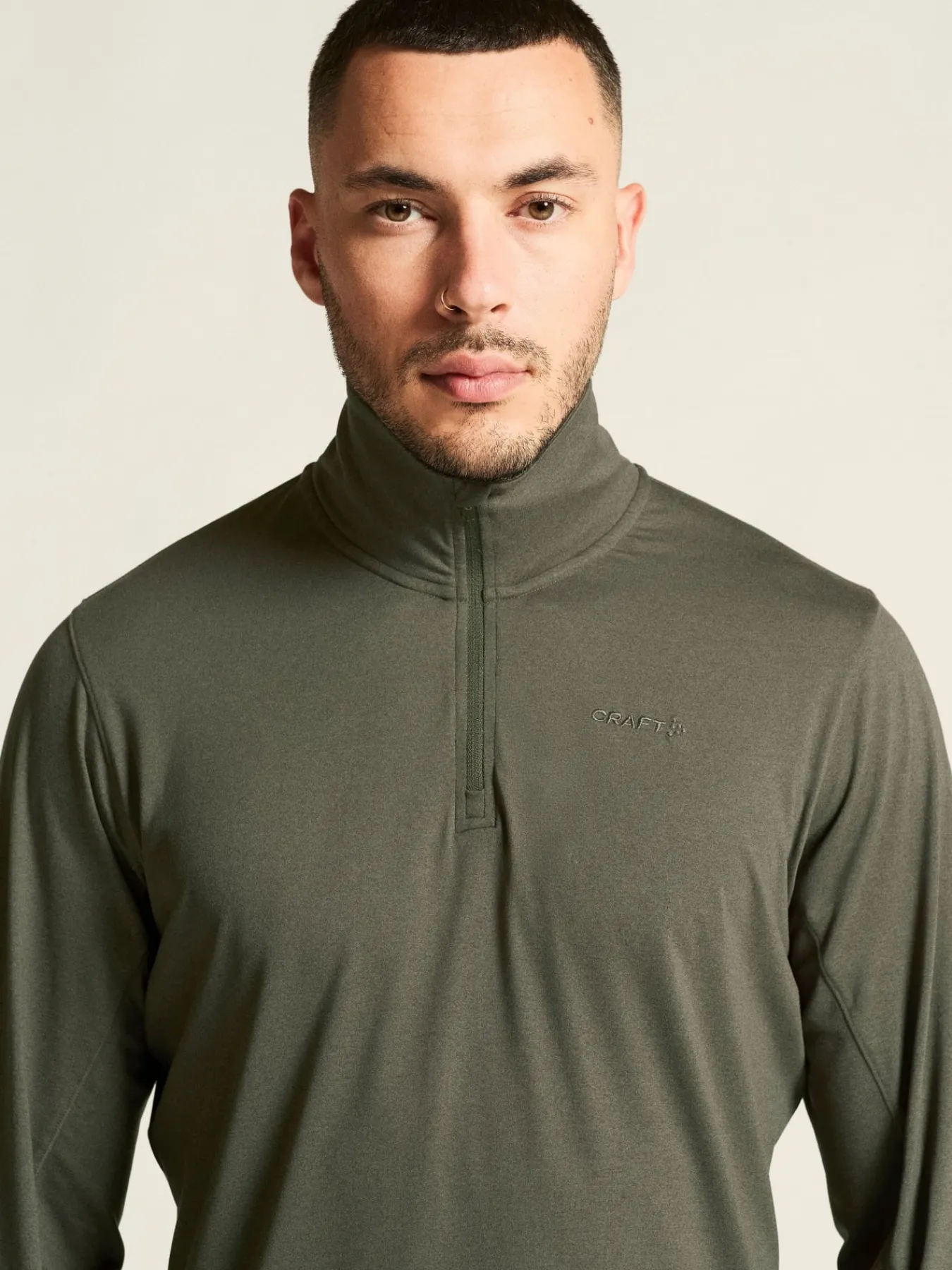 T-Skjorter & Singleter|Løping>Craft Sportswear Flow HZ LS M Chimera/Melange