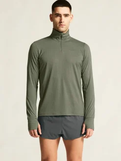 T-Skjorter & Singleter|Løping>Craft Sportswear Flow HZ LS M Leaf Melange