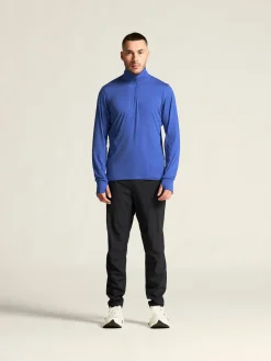 T-Skjorter & Singleter|Løping>Craft Sportswear Flow HZ LS M Ink Blue/Melange