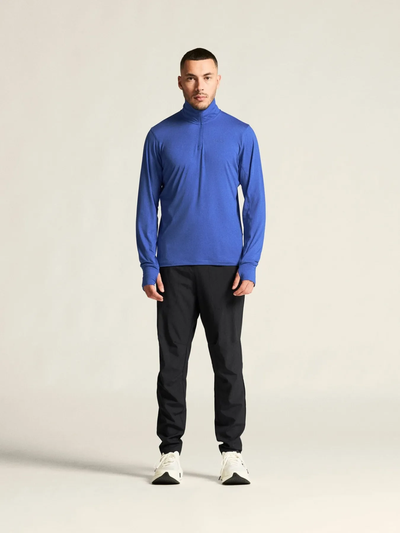 T-Skjorter & Singleter|Løping>Craft Sportswear Flow HZ LS M Ink Blue/Melange