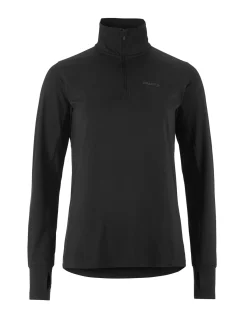 Gensere|Løping>Craft Sportswear Flow HZ LS W Black Melange