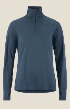 Gensere|Løping>Craft Sportswear Flow HZ LS W North/Melange