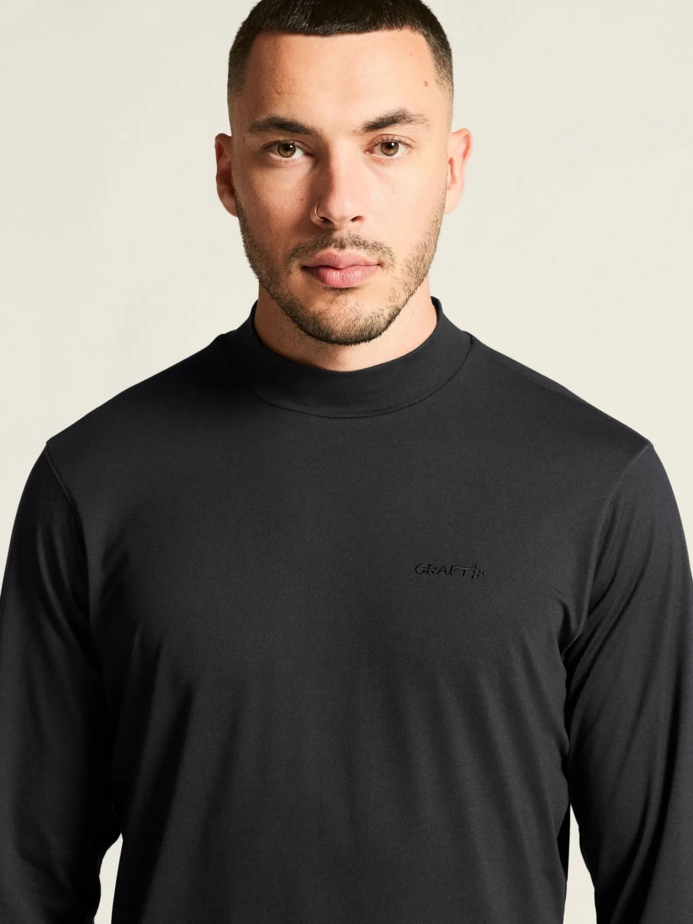 T-Skjorter & Singleter|Løping>Craft Sportswear Flow MN LS M Black Melange
