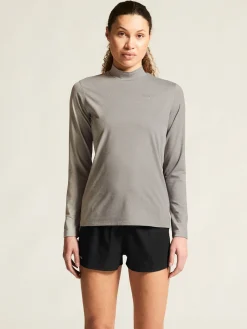 Gensere|Løping>Craft Sportswear Flow MN LS W Grey Melange