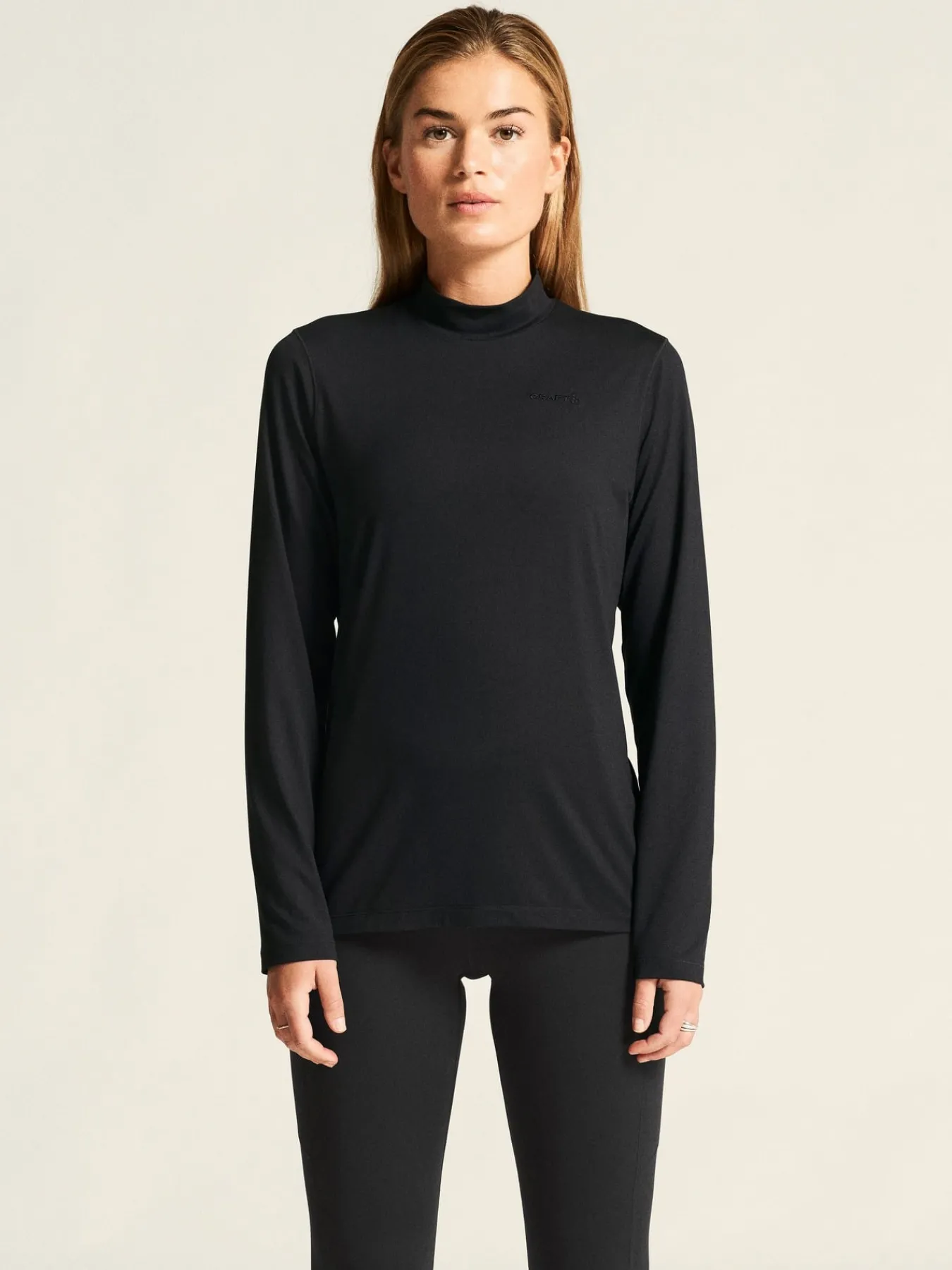 Gensere|Løping>Craft Sportswear Flow MN LS W Black Melange