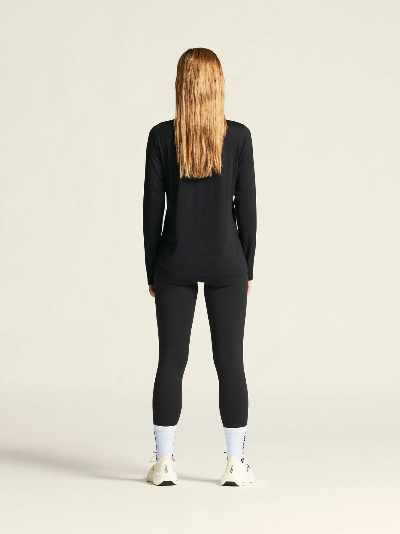 Gensere|Løping>Craft Sportswear Flow MN LS W Black Melange