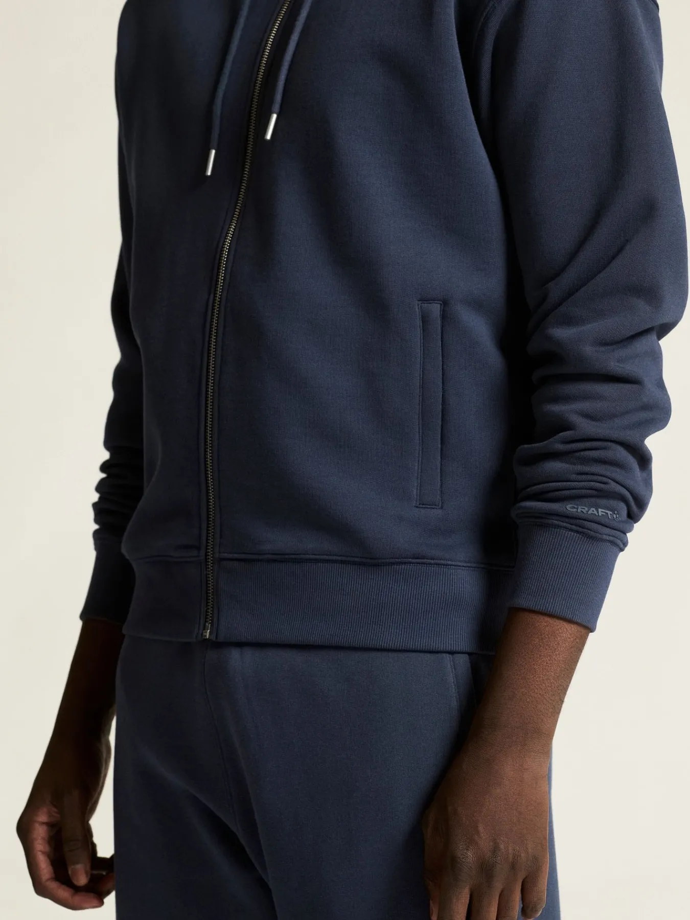 Gensere>Craft Sportswear Frequent FZ Hoodie M Blaze