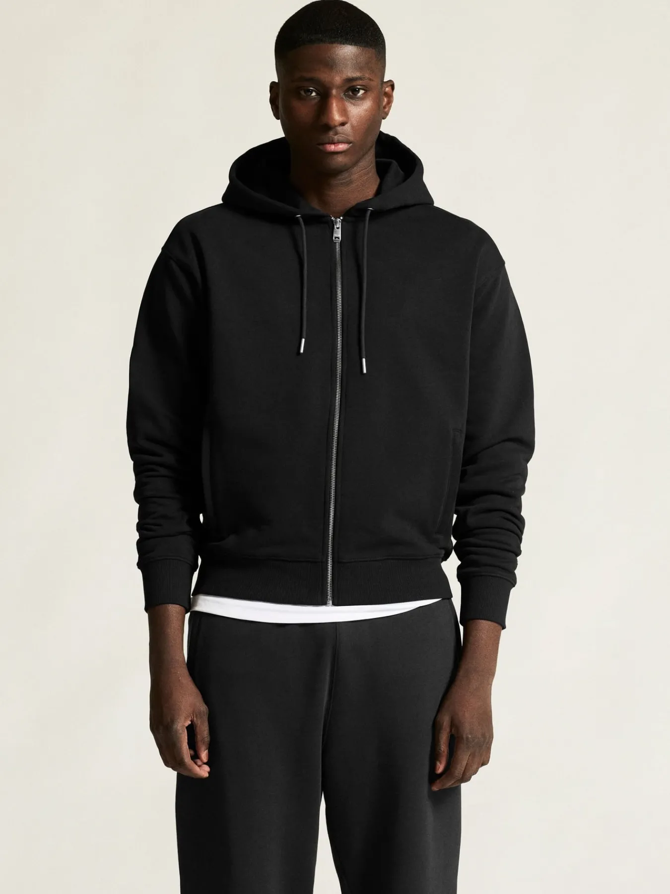 Gensere>Craft Sportswear Frequent FZ Hoodie M Black