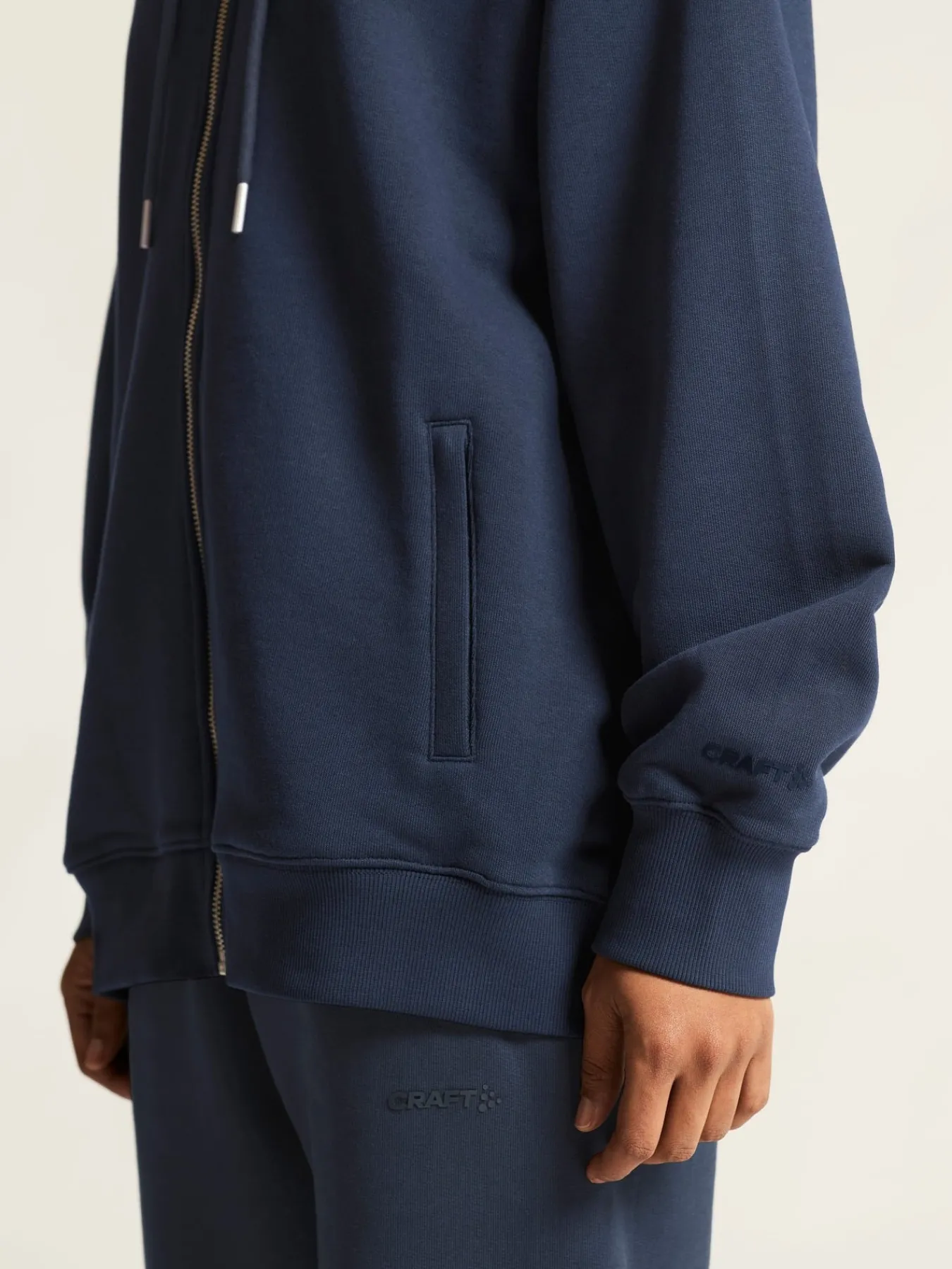 Gensere>Craft Sportswear Frequent FZ Hoodie W Blaze