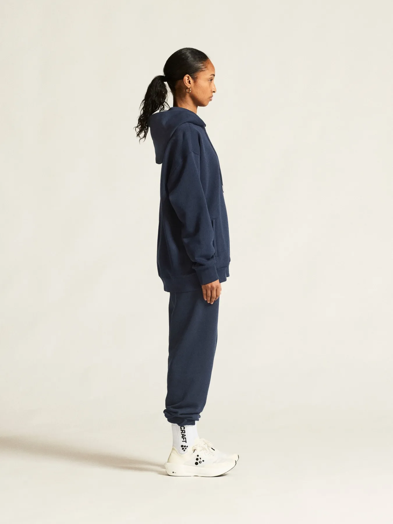 Gensere>Craft Sportswear Frequent FZ Hoodie W Blaze