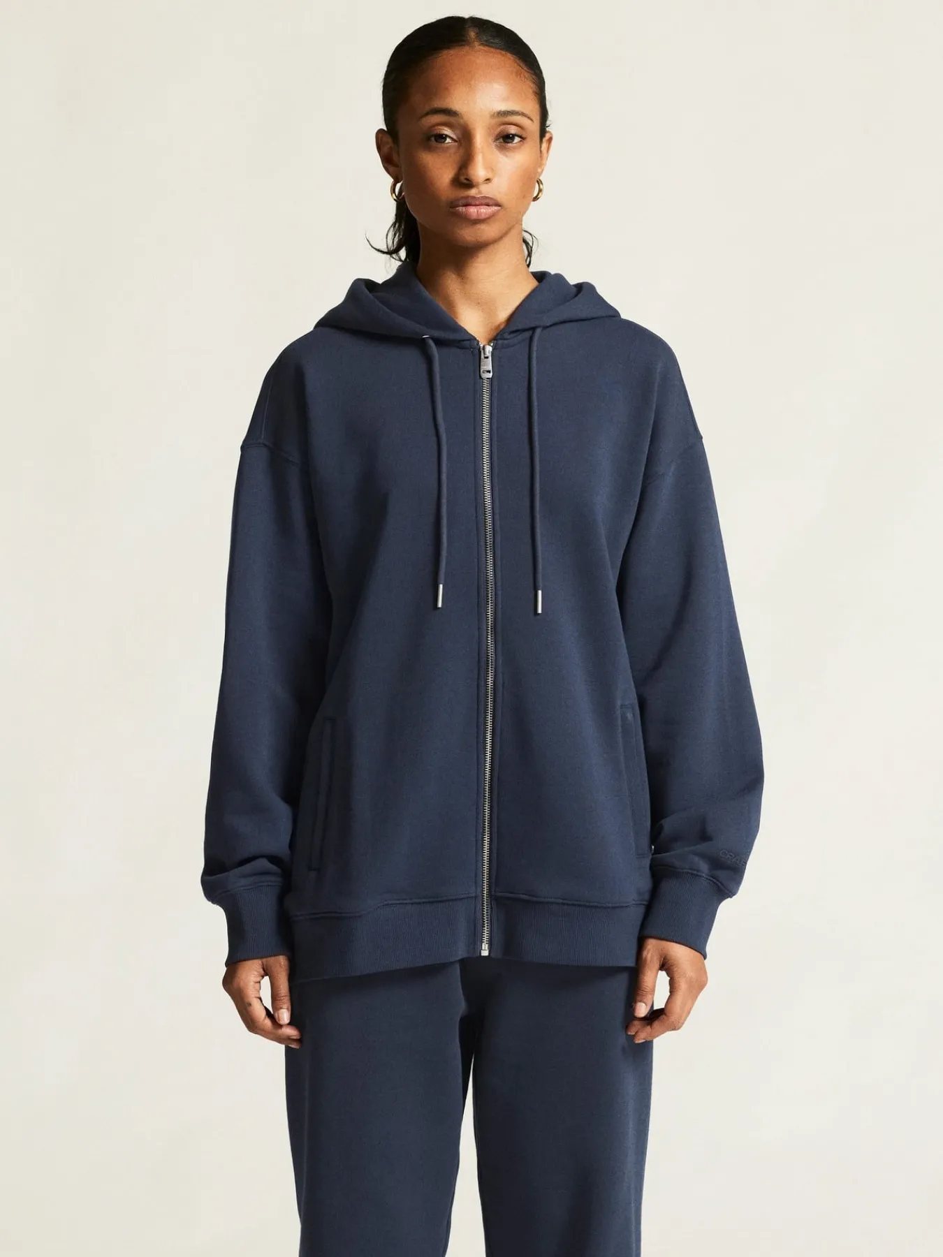 Gensere>Craft Sportswear Frequent FZ Hoodie W Blaze