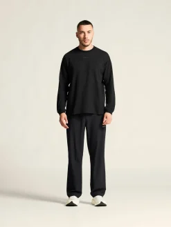 T-Skjorter & Singleter>Craft Sportswear Frequent Heavy LS Tee M Black