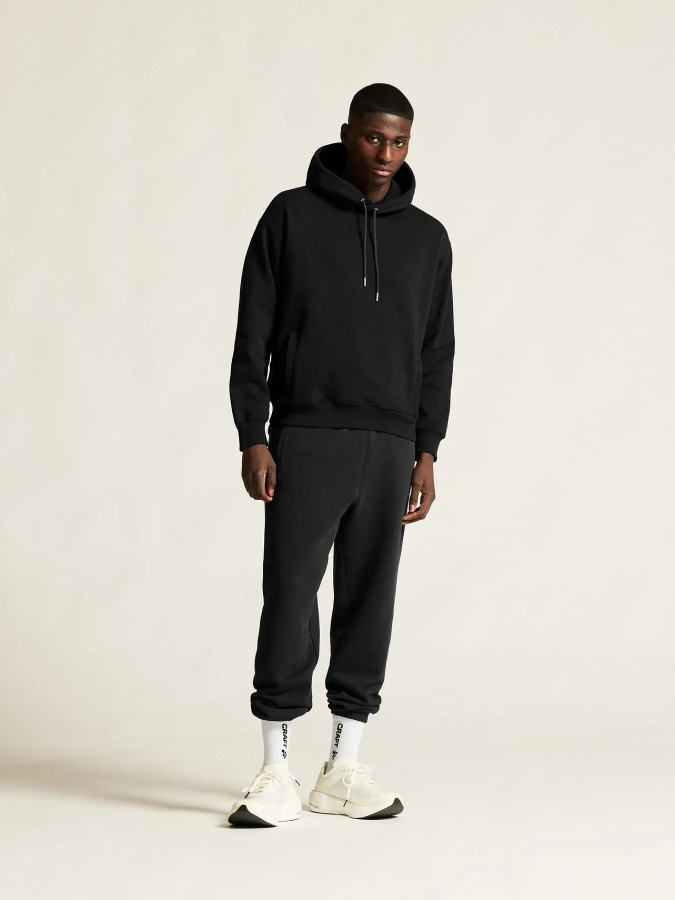 Gensere>Craft Sportswear Frequent Hoodie M Black