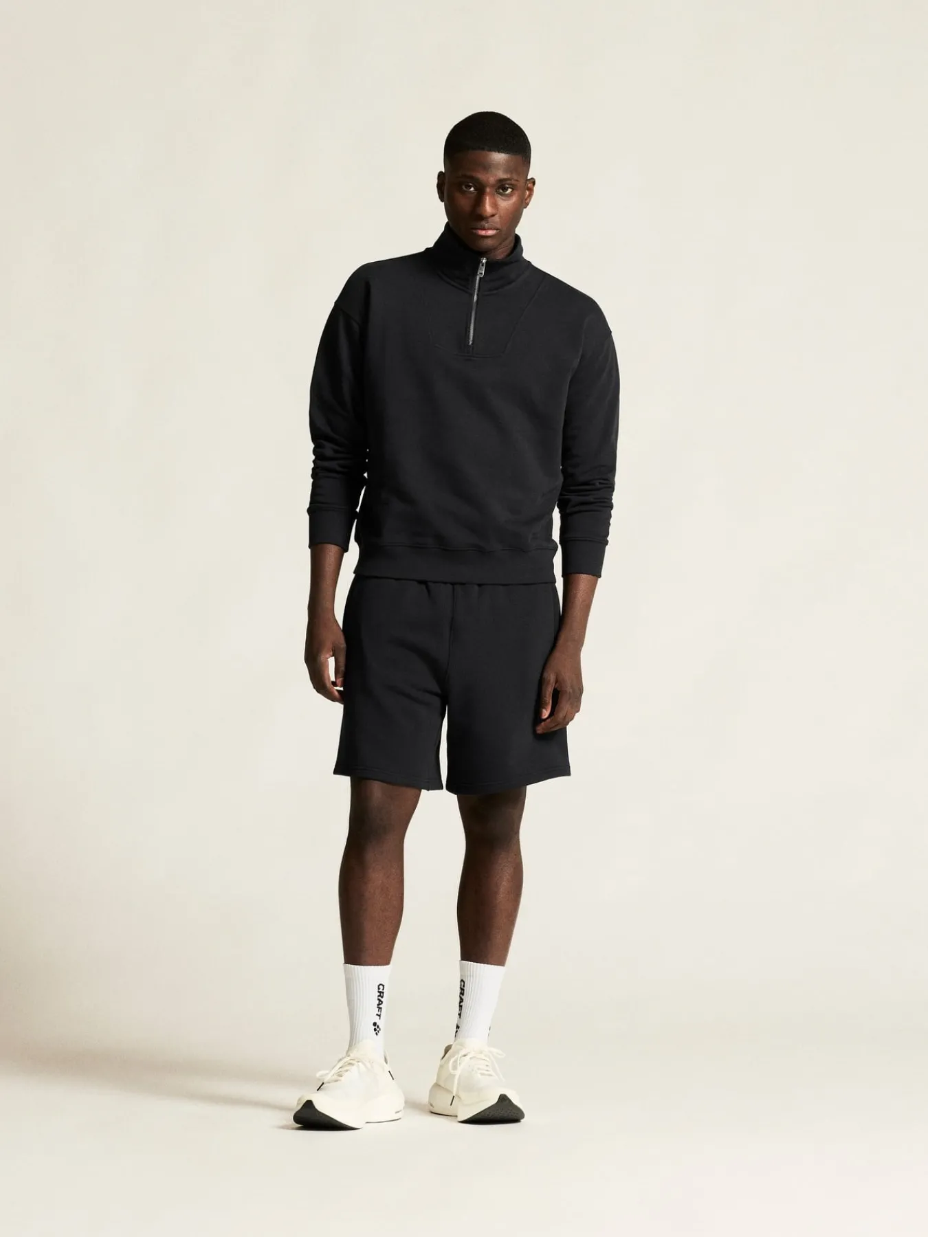 Gensere>Craft Sportswear Frequent HZ Sweatshirt M Black