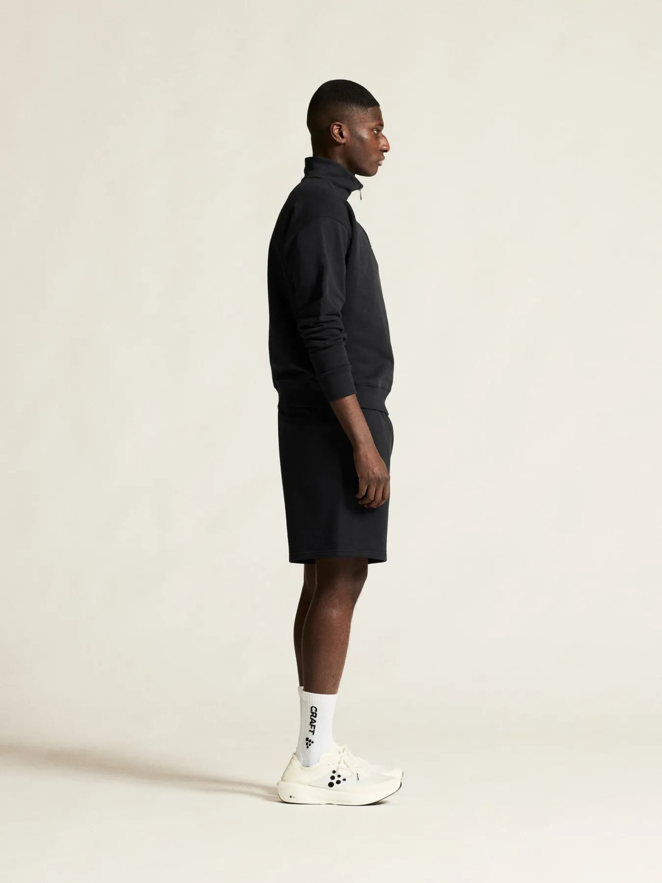 Gensere>Craft Sportswear Frequent HZ Sweatshirt M Black