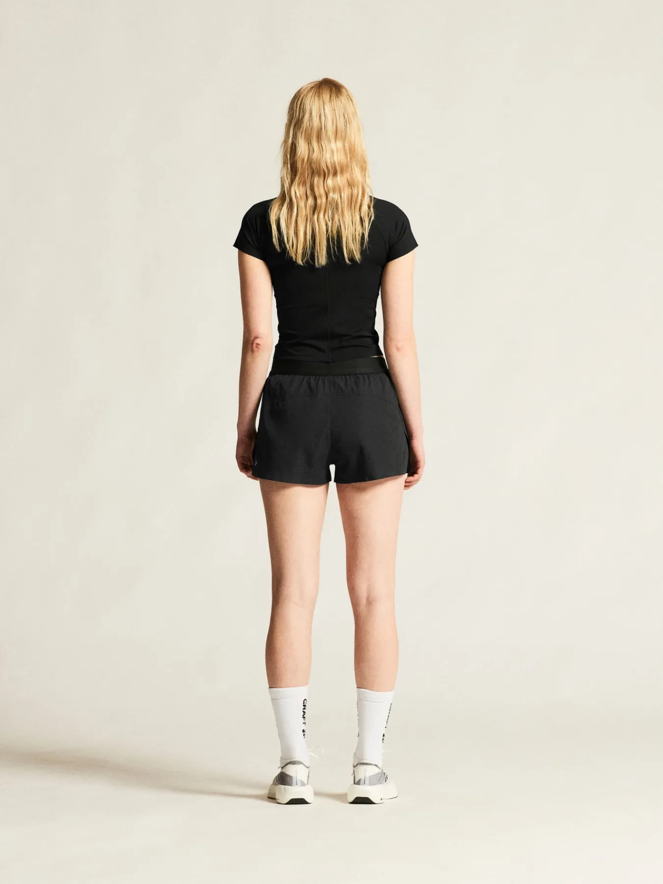 T-Skjorter & Singleter|Løping>Craft Sportswear Hypervent Cropped Pocket Singlet W Black