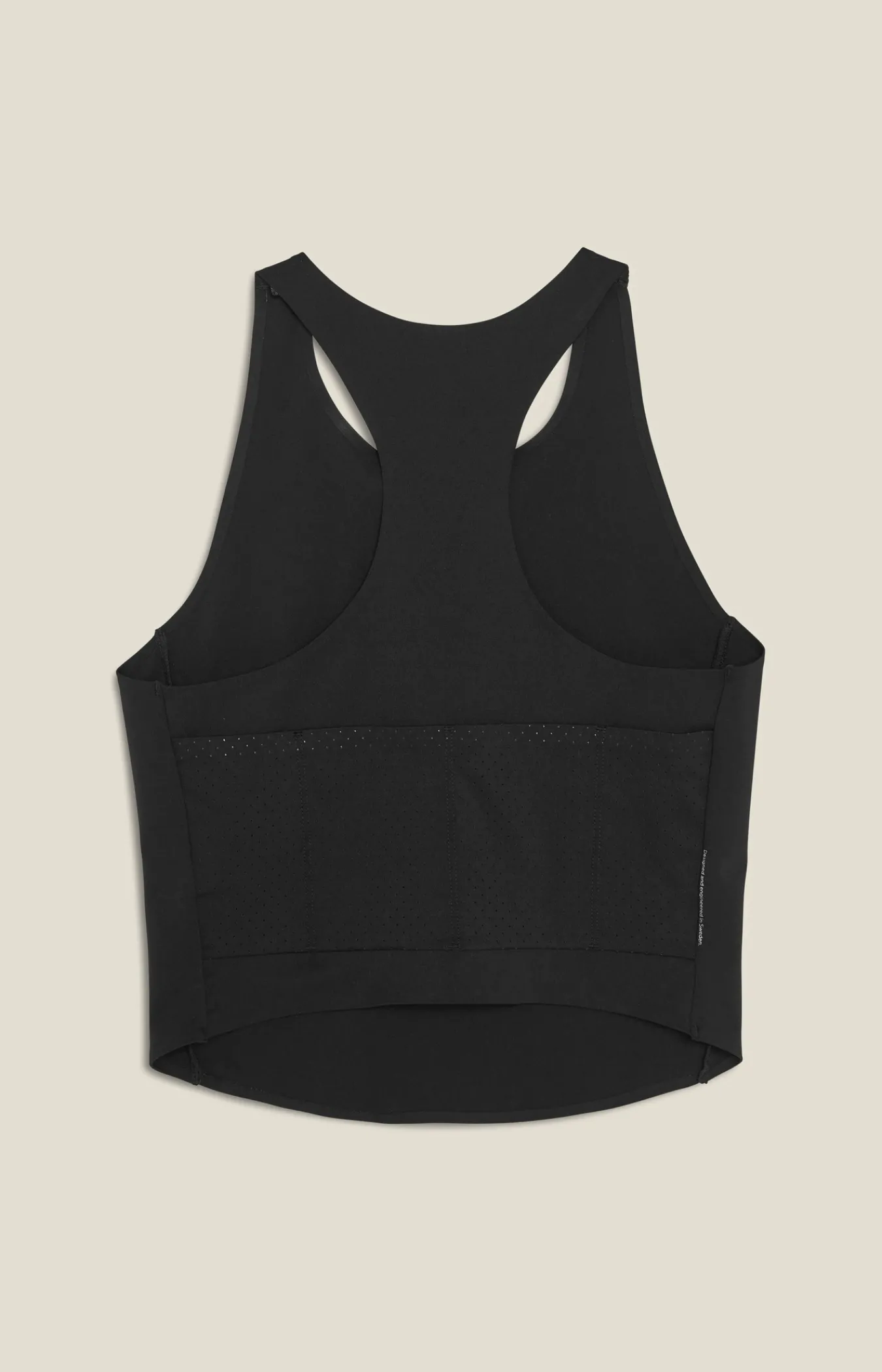 T-Skjorter & Singleter|Løping>Craft Sportswear Hypervent Cropped Pocket Singlet W Black