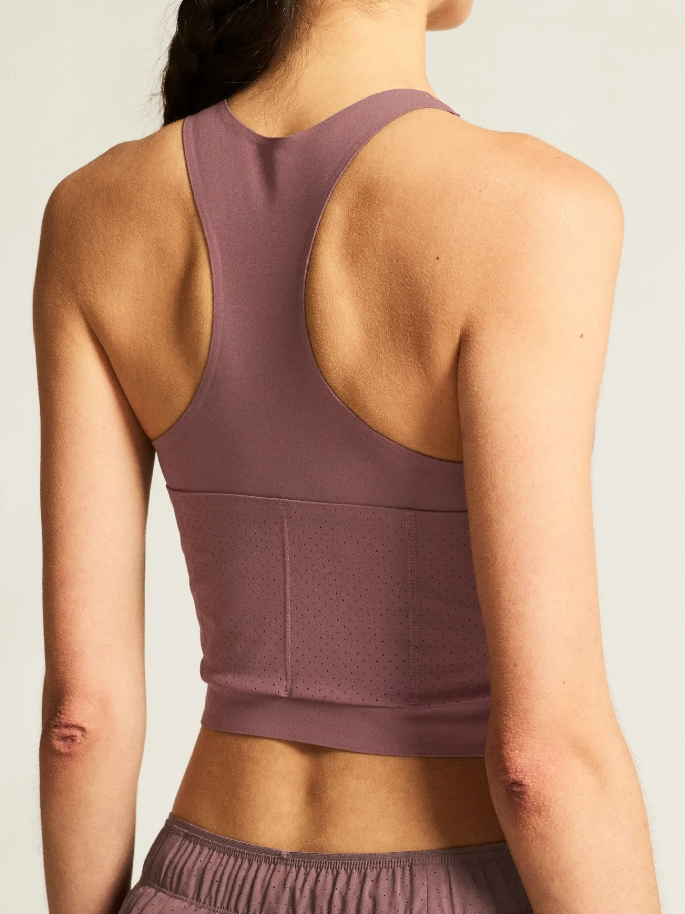 T-Skjorter & Singleter|Løping>Craft Sportswear Hypervent Cropped Pocket Singlet W Flint