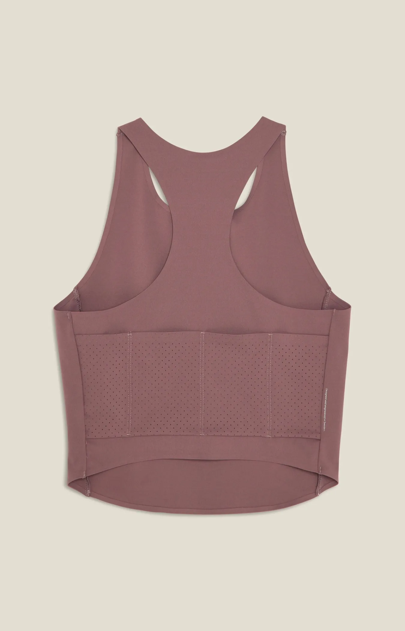 T-Skjorter & Singleter|Løping>Craft Sportswear Hypervent Cropped Pocket Singlet W Flint