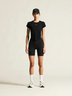 T-Skjorter & Singleter|Løping>Craft Sportswear Hypervent Cropped Tee W Black