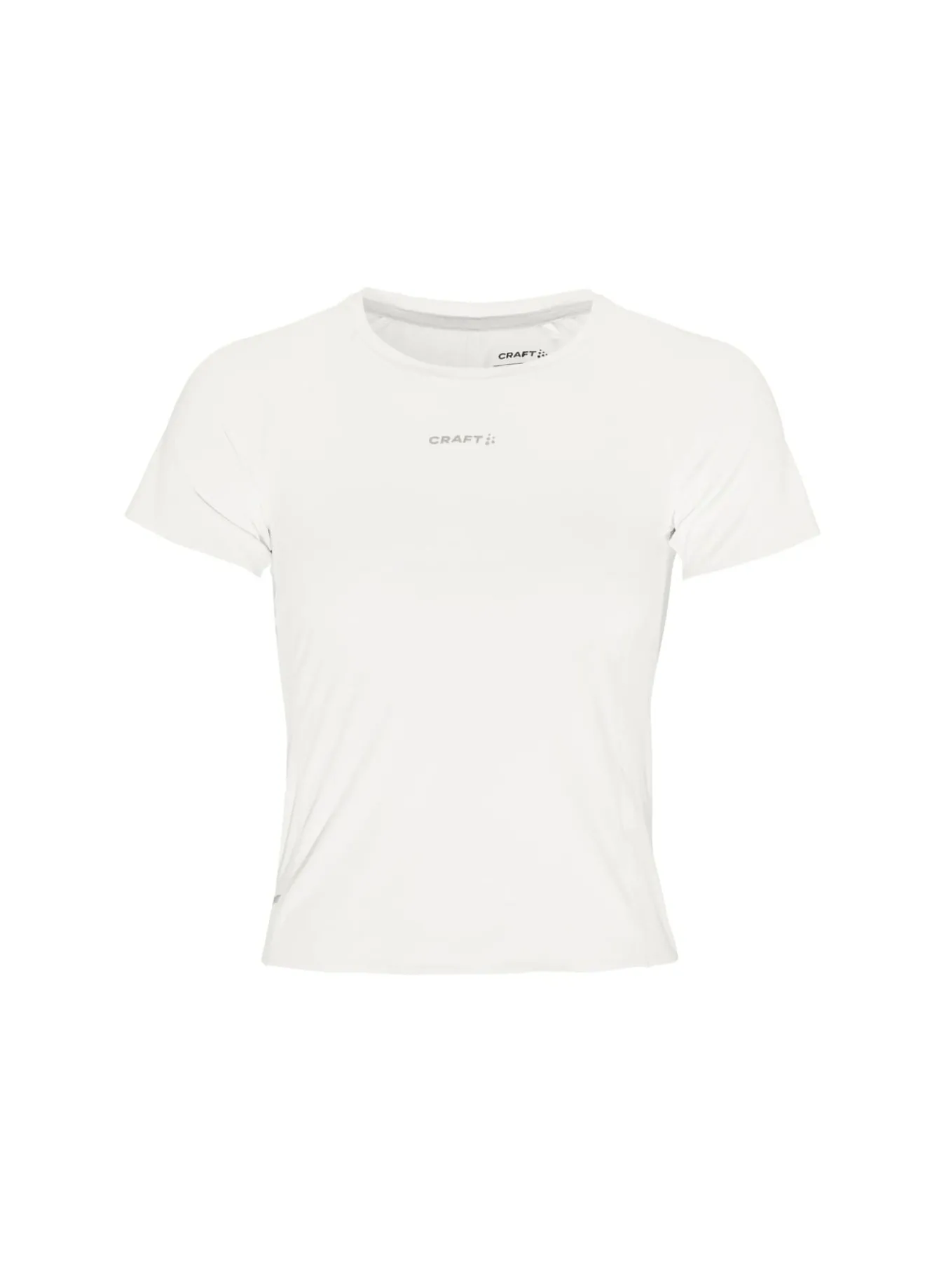 T-Skjorter & Singleter|Løping>Craft Sportswear Hypervent Cropped Tee W White