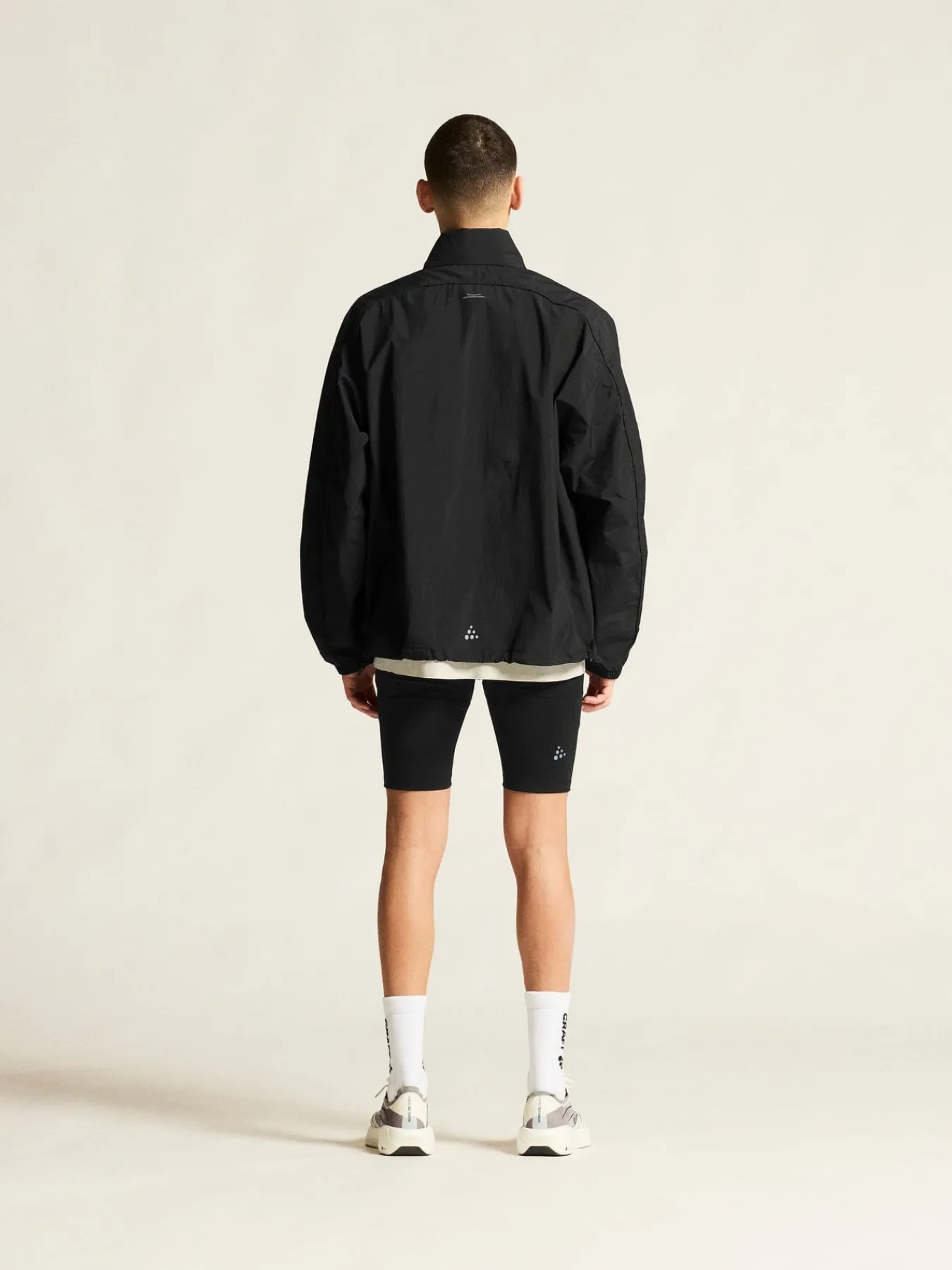 Jakker & Vester|Løping>Craft Sportswear Hypervent Oversized Wind Jacket M Black