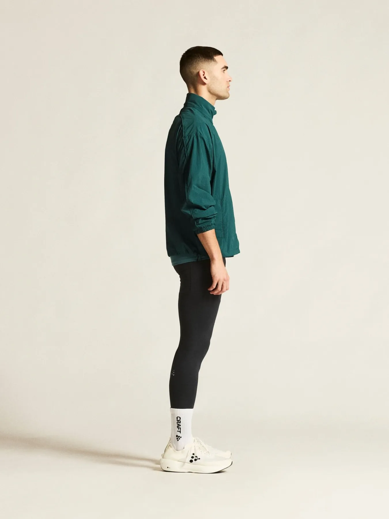 Jakker & Vester|Løping>Craft Sportswear Hypervent Oversized Wind Jacket M Peridot