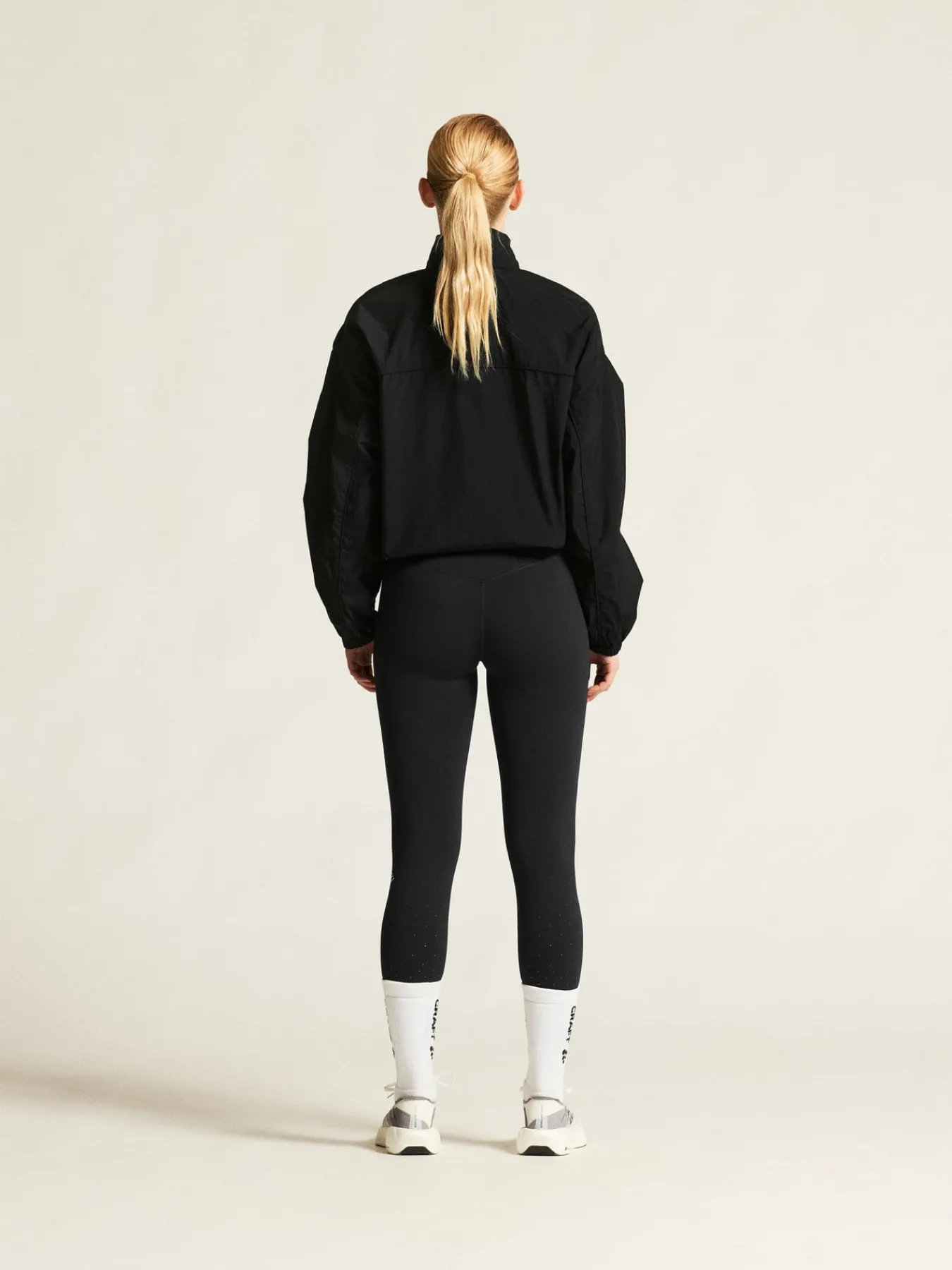 Jakker & Vester|Løping>Craft Sportswear Hypervent Oversized Wind Jacket W Black