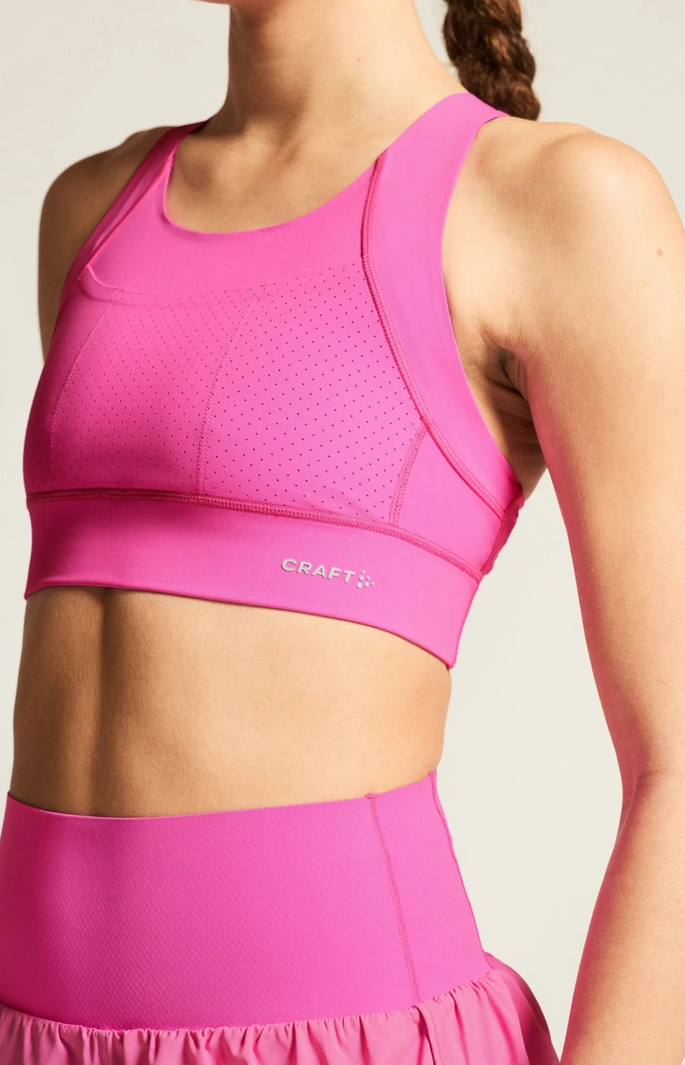 Undertøy|Løping>Craft Sportswear Hypervent Pocket Sport Top W Magenta