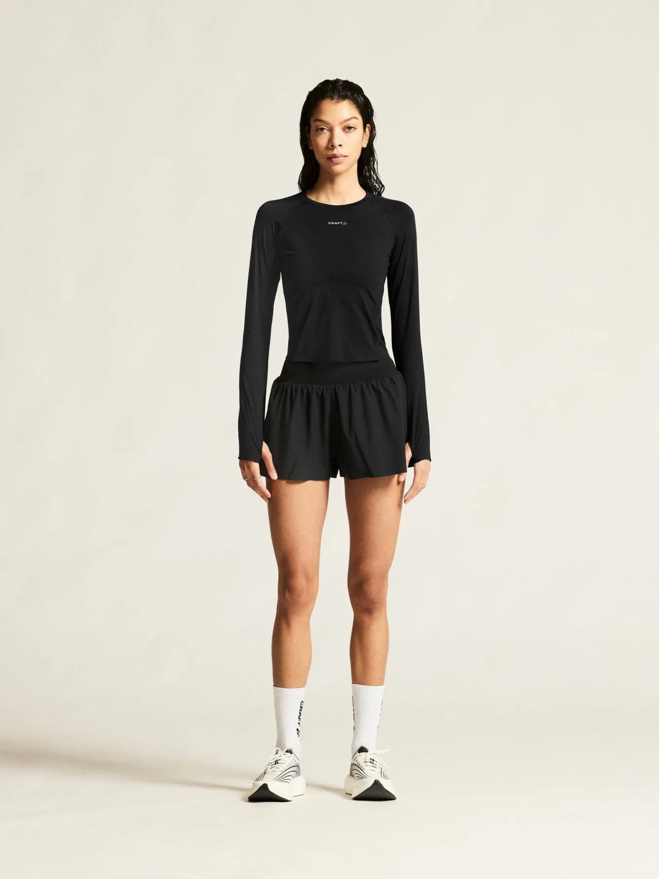 Gensere|Løping>Craft Sportswear Hypervent Tight Longsleeve W Black