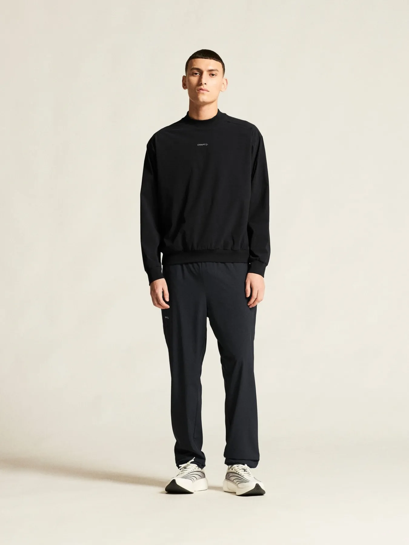 T-Skjorter & Singleter|Løping>Craft Sportswear Hypervent Wind Top M Black