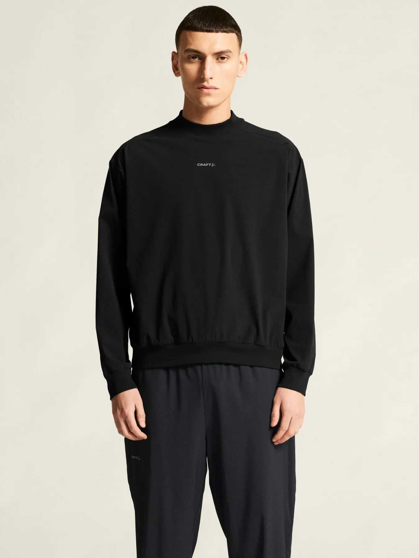 T-Skjorter & Singleter|Løping>Craft Sportswear Hypervent Wind Top M Black