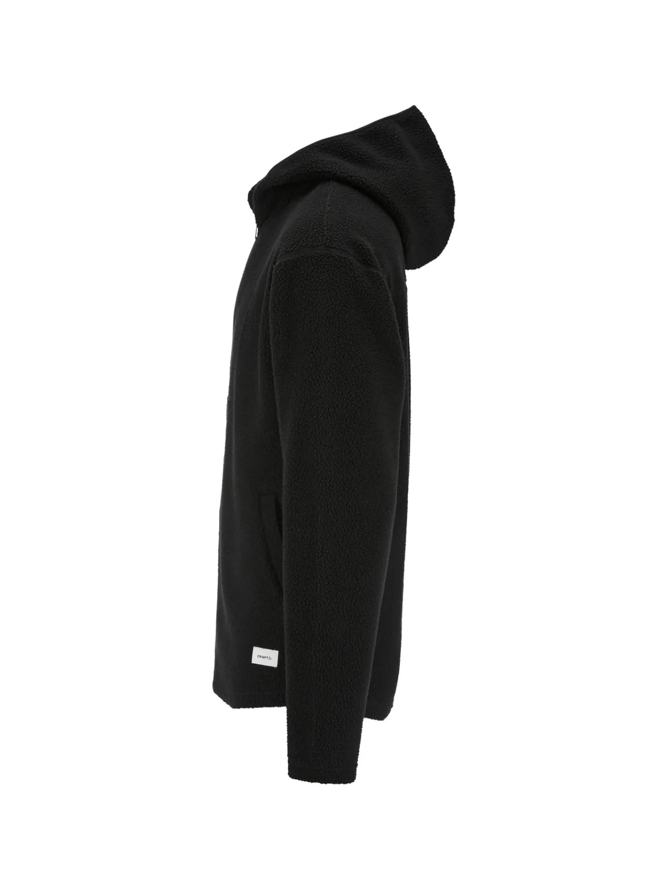 Mellomlag & Fleece|Mellomlag>Craft Sportswear Join Pile Fleece FZ Hood M Black